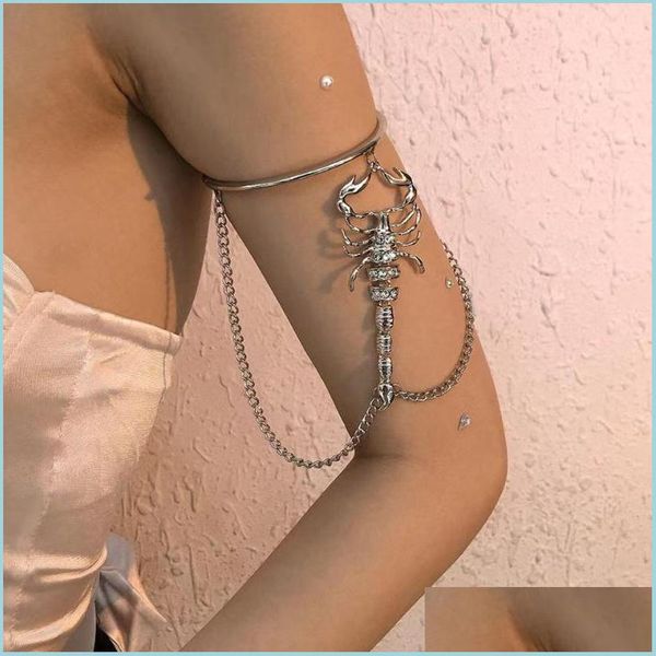 bangle bangle timlee b006 personality exaggeration scorpion chain alloy bracelet armband jewelry wholesalebangle drop delivery 2022 dhadi, Black
bangle bangle timlee b006 personality exaggeration scorpion chain alloy bracelet armband jewelry wholesalebangle drop delivery 2022 dhadi, Black