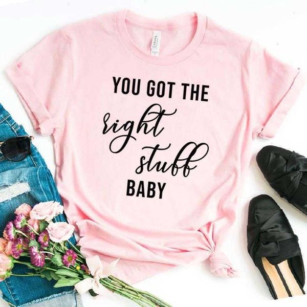 you got the womens t shirts t-shirt right stuff baby women hipster funny lady yong, White
you got the womens t shirts t-shirt right stuff baby women hipster funny lady yong, White