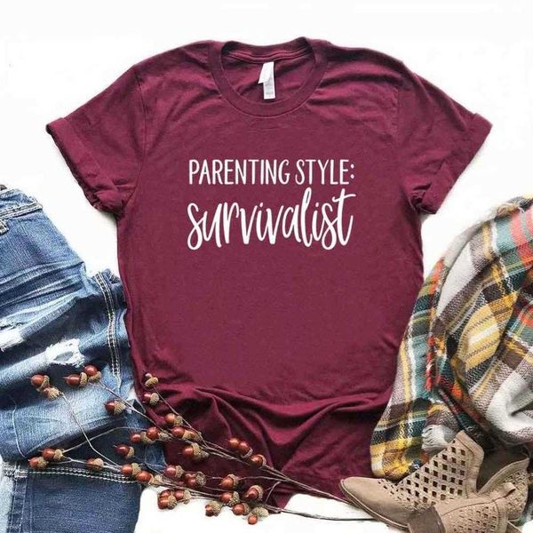 parenting style survivalist women tee hipster funny t-shirt lady yong girl 6, White
parenting style survivalist women tee hipster funny t-shirt lady yong girl 6, White