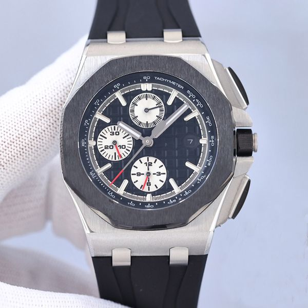 watch mens multi functional timing mechanical watches 44mm waterproof business wristwatch montre de luxe sapphire fashion wristwatch ceramic, Slivery;brown
watch mens multi functional timing mechanical watches 44mm waterproof business wristwatch montre de luxe sapphire fashion wristwatch ceramic, Slivery;brown