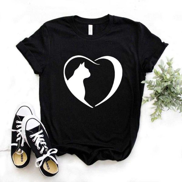 cat heart print t shirts women tshirts casual funny shirt for lady yong girl tee 6, White
cat heart print t shirts women tshirts casual funny shirt for lady yong girl tee 6, White