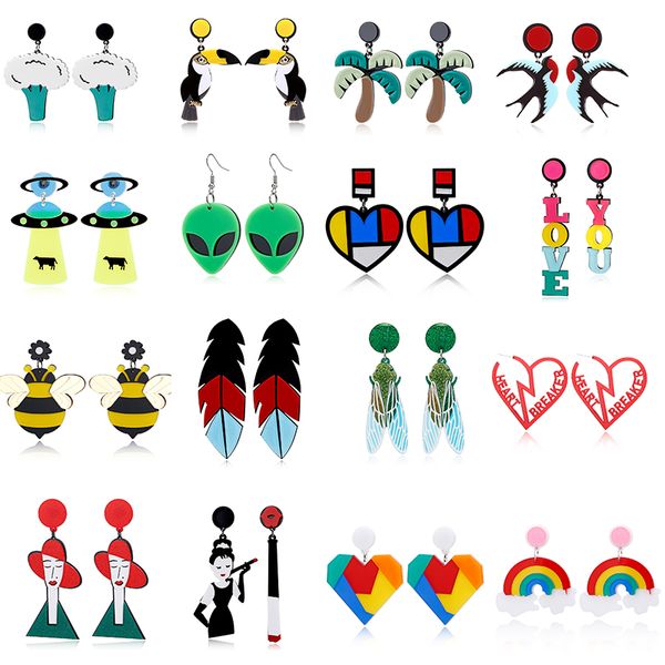 stud yaologe acrylic cute big drop earrings astronaut food tassel jellyfish ocs pearl for women trendy jewelry party dangle deli smtck, Golden;silver
stud yaologe acrylic cute big drop earrings astronaut food tassel jellyfish ocs pearl for women trendy jewelry party dangle deli smtck, Golden;silver