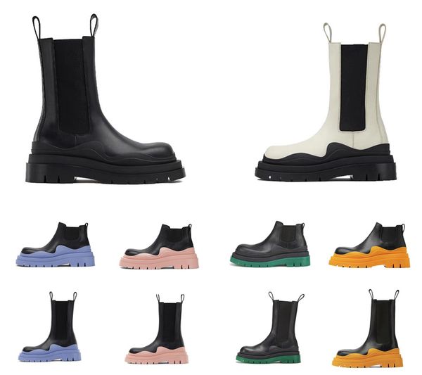 2022 designer boots autumn winter new high soled mid-leg martin for men and women couples chelsea boots thin ankle booties tires, Black
2022 designer boots autumn winter new high soled mid-leg martin for men and women couples chelsea boots thin ankle booties tires, Black