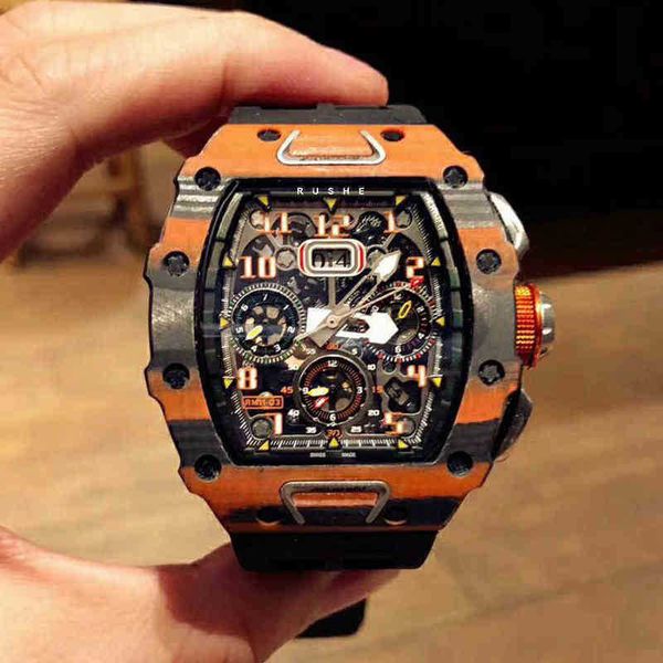 rm11-03 mens mechanics watch richa milles men's fully automatic mechanical wine barrel business movement trend, Slivery;brown
rm11-03 mens mechanics watch richa milles men's fully automatic mechanical wine barrel business movement trend, Slivery;brown