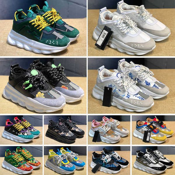 2022 designer italy casual shoes chain reaction wild jewels link trainer shoes sneakers eur 35-46, Black
2022 designer italy casual shoes chain reaction wild jewels link trainer shoes sneakers eur 35-46, Black