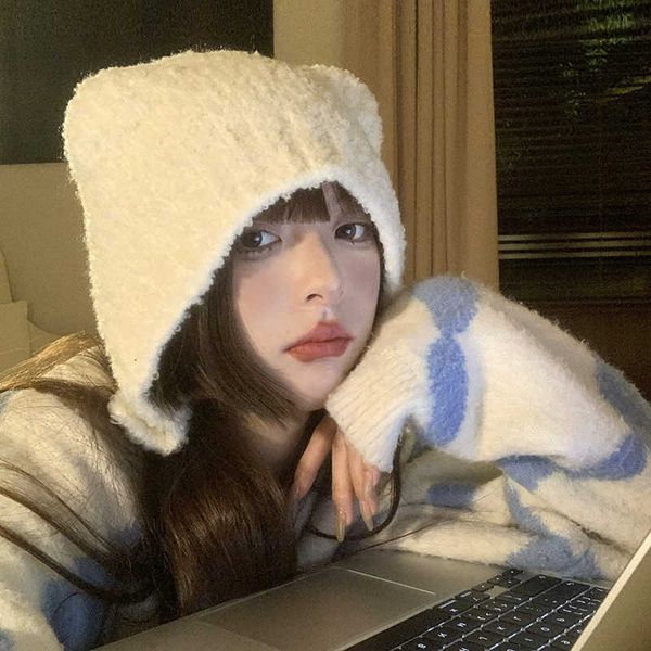 hats stingy brim cute little bear woolen children's big head circumference warm ear protection hat in autumn and winter 1103, Blue;gray
hats stingy brim cute little bear woolen children's big head circumference warm ear protection hat in autumn and winter 1103, Blue;gray