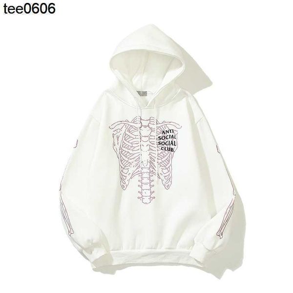 new asscs flame letter plush hoodie in autumn and winter hip hop hoodie coat, Black