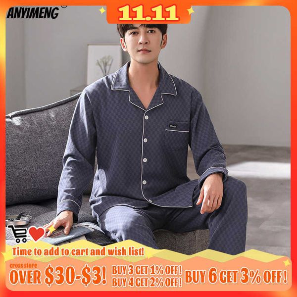 men's sleepwear checkboards printing elegant mens sleepwear autumn spring winter plus size pajamas for man boys leisure luxury long pij, Black;brown
men's sleepwear checkboards printing elegant mens sleepwear autumn spring winter plus size pajamas for man boys leisure luxury long pij, Black;brown