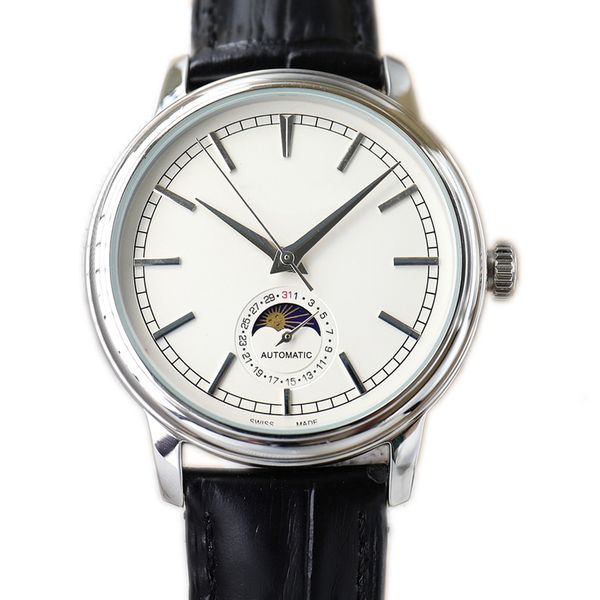 men's automatic watch wristwatches mechanical movement 28800 times of oscillation per hour power reserve 48 hours 41mm, Slivery;brown
men's automatic watch wristwatches mechanical movement 28800 times of oscillation per hour power reserve 48 hours 41mm, Slivery;brown