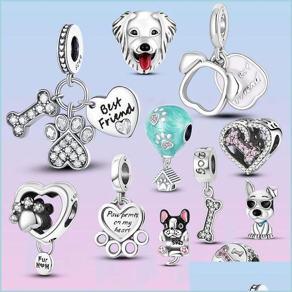 charms 925 sterling sier dangle charm dog paw charms friend heart beads bead fit pandora bracelet diy jewelry accessories drop dh9xi, Bronze;silver
charms 925 sterling sier dangle charm dog paw charms friend heart beads bead fit pandora bracelet diy jewelry accessories drop dh9xi, Bronze;silver