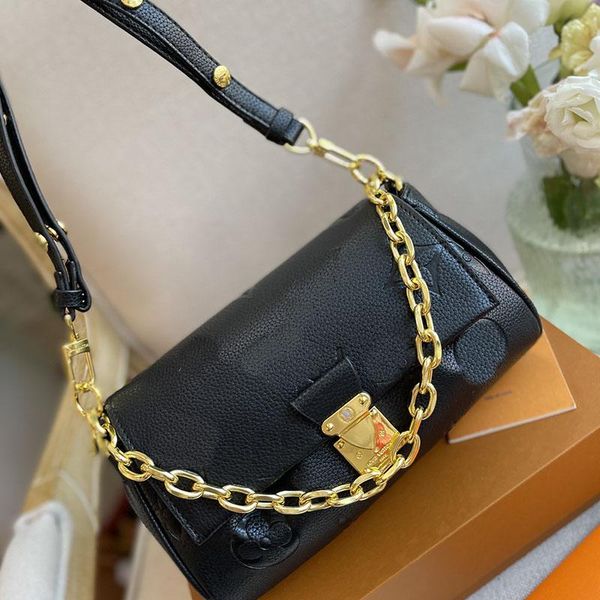 Women FAVORITE Black Empreinte Shoulder Bags Genuine Leather MONTIGNE Messenger Handbag Strim Handles with Strap Crossbody Bag Tote M45836 M45813, #1
Women FAVORITE Black Empreinte Shoulder Bags Genuine Leather MONTIGNE Messenger Handbag Strim Handles with Strap Crossbody Bag Tote M45836 M45813, #1