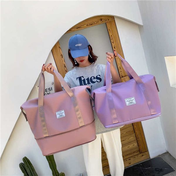 custom new large capacity oxford waterproof weekender bag woman travel sports pink duffle
custom new large capacity oxford waterproof weekender bag woman travel sports pink duffle