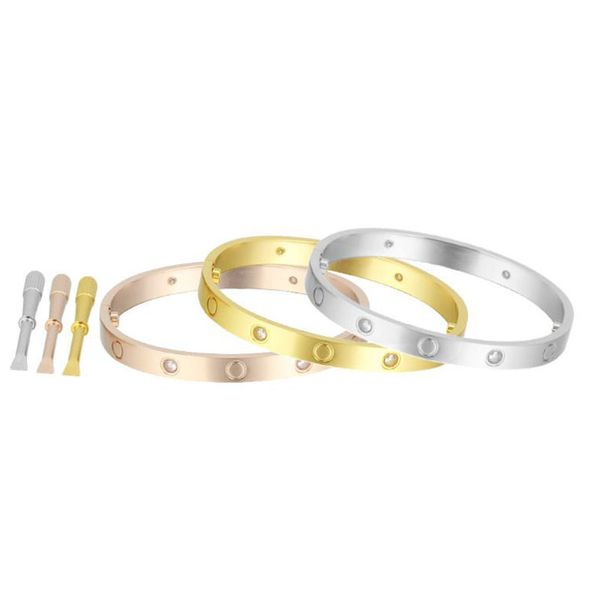 316l stainless steel bangles love bracelet screwdriver bangle for women and men couple jewelry with colors gold silver rose valentine's, Black
316l stainless steel bangles love bracelet screwdriver bangle for women and men couple jewelry with colors gold silver rose valentine's, Black