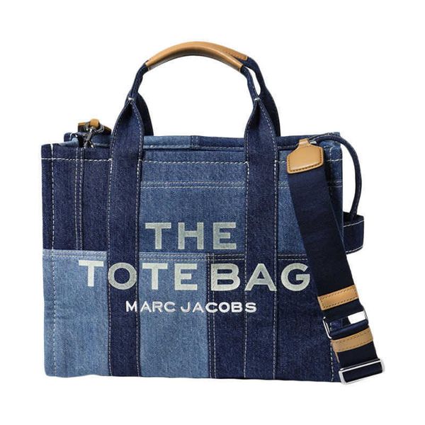 designer luxury bags marc's jacob tote fashion handbags denim splicing mj trend portable messenger shopping commuter single shoulder wo
designer luxury bags marc's jacob tote fashion handbags denim splicing mj trend portable messenger shopping commuter single shoulder wo