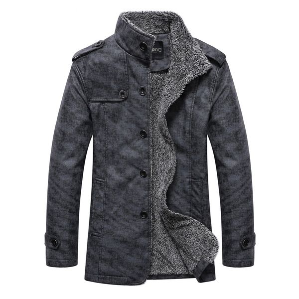 designer winter warm faux leather jacket men solid long sleeve pu leather coat stand collar thick slim fit men jacket trench co, Black
designer winter warm faux leather jacket men solid long sleeve pu leather coat stand collar thick slim fit men jacket trench co, Black