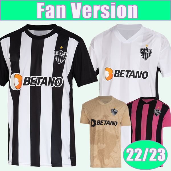 22 23 atletico mineiro mens soccer jerseys guga hulk vargas keno g. arana sasha nathan silva home away 3rd special edition football shirts, Black;yellow
22 23 atletico mineiro mens soccer jerseys guga hulk vargas keno g. arana sasha nathan silva home away 3rd special edition football shirts, Black;yellow