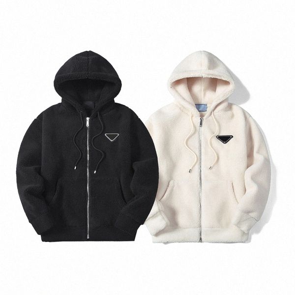 autumn and winter mens jackets wool lamb coat triangle logo thick warm zipper hooded casual men outwear coat a5qd#, Black;brown
autumn and winter mens jackets wool lamb coat triangle logo thick warm zipper hooded casual men outwear coat a5qd#, Black;brown