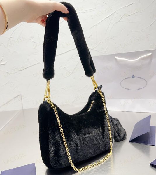 soft crossbody hobo winter cashmere shoulder bags gold chain handbags purses new totes 2pcs plush luxurys bag with box
soft crossbody hobo winter cashmere shoulder bags gold chain handbags purses new totes 2pcs plush luxurys bag with box
