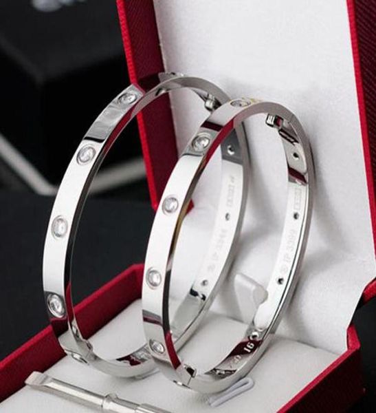 brand love screw bangles 316l titanium steel luxury 4cz stone screwdriver bracelets for women men lover couples bracelets with ori2634137, Black
brand love screw bangles 316l titanium steel luxury 4cz stone screwdriver bracelets for women men lover couples bracelets with ori2634137, Black