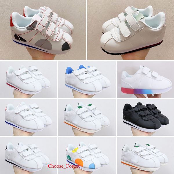 2021 cortez shoes mens womens casual kids sneakers athletic leather original ultra moire walking sale 20-36, Black
2021 cortez shoes mens womens casual kids sneakers athletic leather original ultra moire walking sale 20-36, Black