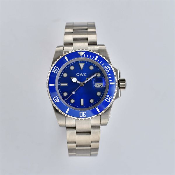mens watches automatic mechanical 41mm watch 904l stainless steel blue black ceramic sapphire glass super luminous wristwatches montre de lu, Slivery;brown
mens watches automatic mechanical 41mm watch 904l stainless steel blue black ceramic sapphire glass super luminous wristwatches montre de lu, Slivery;brown