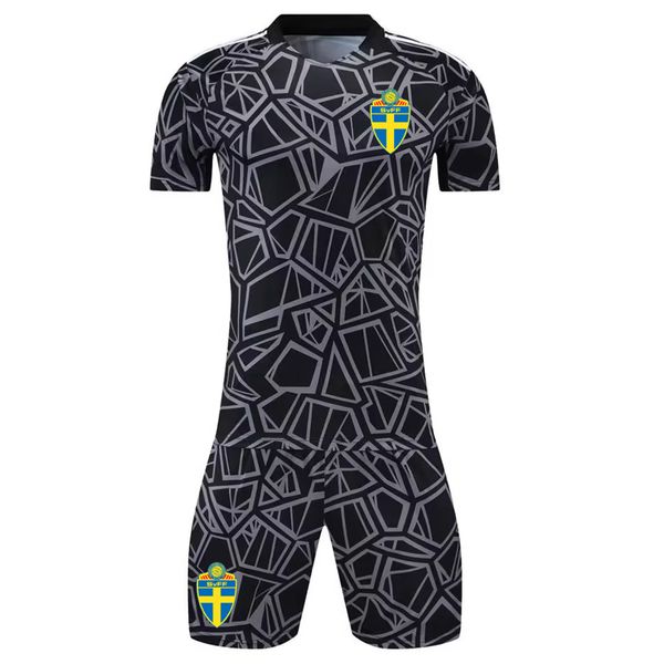 goalkeeper kits running sets 22-23 sweden soccer jerseys men football shirt 2023 sport short sleeves goalie mens kit sports wear, Black;blue
goalkeeper kits running sets 22-23 sweden soccer jerseys men football shirt 2023 sport short sleeves goalie mens kit sports wear, Black;blue