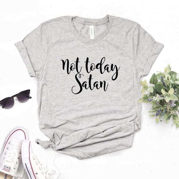 not today satan tee print women tshirts casual funny t shirt for lady yong girl top, White
not today satan tee print women tshirts casual funny t shirt for lady yong girl top, White