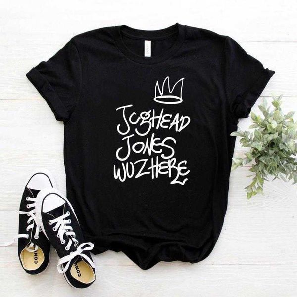 jughead jones wuz here women casual hipster funny t-shirt lady yong girl top, White
jughead jones wuz here women casual hipster funny t-shirt lady yong girl top, White