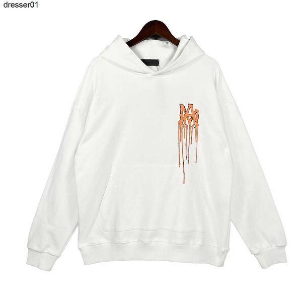 designer amirs autumn flowing paint letter printed sweatshirts men's bone stick cotton loose casual trend long sleeve hoodie, Black
designer amirs autumn flowing paint letter printed sweatshirts men's bone stick cotton loose casual trend long sleeve hoodie, Black