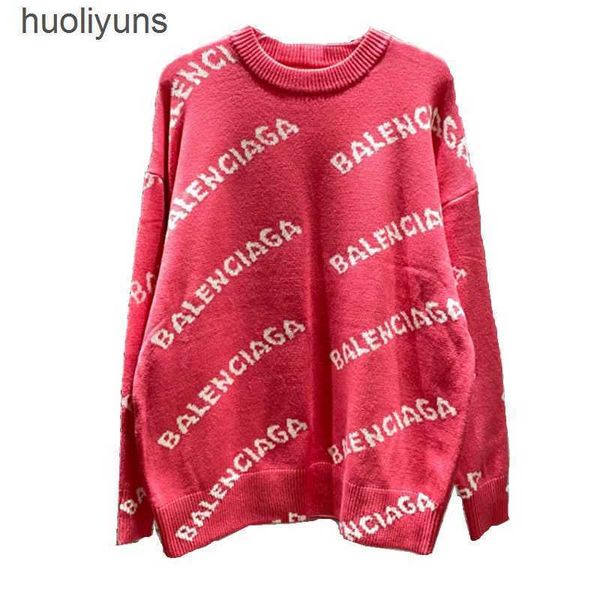 designer sweaters balencigas 2023 sweater woolen men's women's couple casual loose spring round letter knitwear fashion brand, White;black
designer sweaters balencigas 2023 sweater woolen men's women's couple casual loose spring round letter knitwear fashion brand, White;black