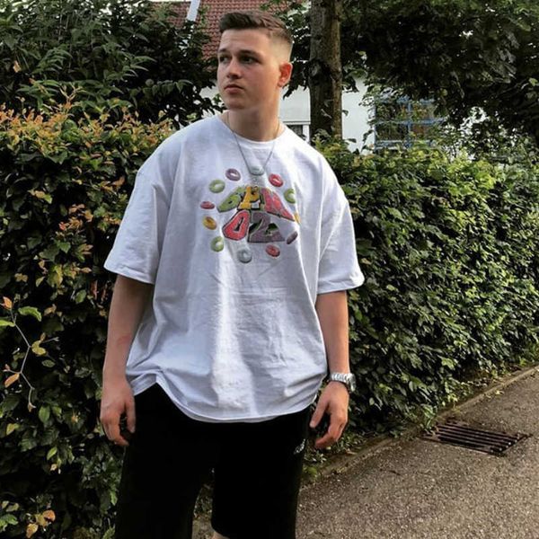 6pmseason 6pm colorful print t-shirts oversized casual cotton tee y2k t shirt streetwear couple clothing 2zpj, White;black
6pmseason 6pm colorful print t-shirts oversized casual cotton tee y2k t shirt streetwear couple clothing 2zpj, White;black