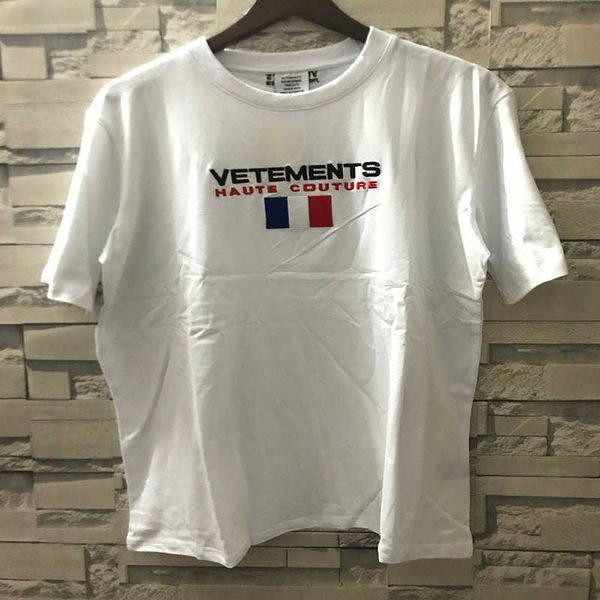 summer vetements t-shirts france flag embroidery vetements tees vtm men women loose casual hip hop t shirt, White;black
summer vetements t-shirts france flag embroidery vetements tees vtm men women loose casual hip hop t shirt, White;black