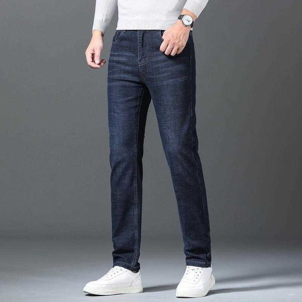jeans men's high-quality trousers new style elastic casual youth casual straight men, Blue
jeans men's high-quality trousers new style elastic casual youth casual straight men, Blue