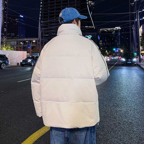 youth fashion heavy down coat for men in winter for, Black
youth fashion heavy down coat for men in winter for, Black