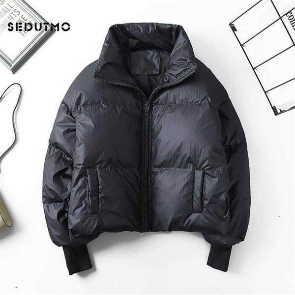 fleece sedutmo winter women duck down jackets oversize coat short black puffer jacket casual autumn parkas ed916 210913
fleece sedutmo winter women duck down jackets oversize coat short black puffer jacket casual autumn parkas ed916 210913