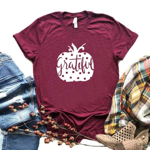 pumpkin grateful print t shirts women hipster funny t-shirt lady yong girl 6 color, White
pumpkin grateful print t shirts women hipster funny t-shirt lady yong girl 6 color, White
