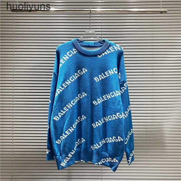 round designer sweaters balencaigass 2023 sweater high neck version autumn fashion brand paris jacquard letter pullover men's women, White;black
round designer sweaters balencaigass 2023 sweater high neck version autumn fashion brand paris jacquard letter pullover men's women, White;black