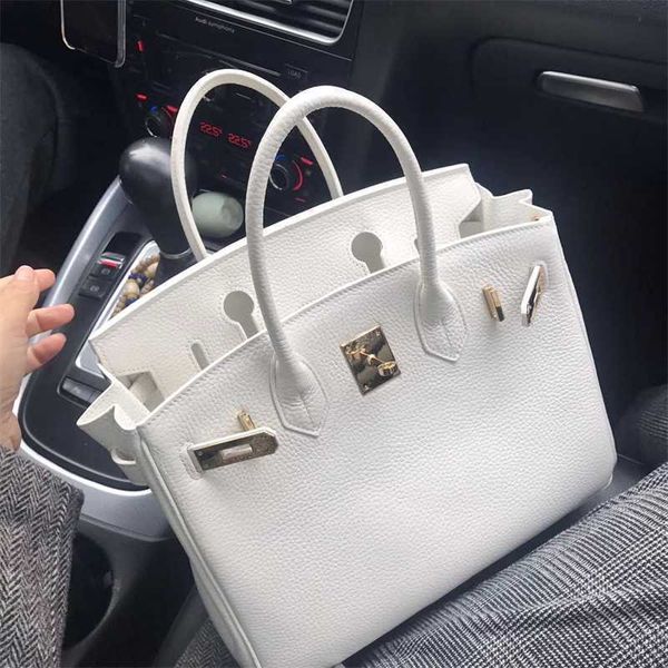 birkinss designer handbags bag cowhide lychee grain on the first layer fashionable white women's fashion women's handbag one shoul
birkinss designer handbags bag cowhide lychee grain on the first layer fashionable white women's fashion women's handbag one shoul