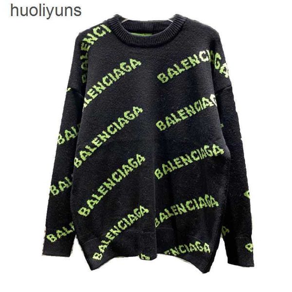 loose designer sweaters balencaigass spring 2023 sweater paris round woolen men's women's neck couple casual letter knitwear fashi, White;black
loose designer sweaters balencaigass spring 2023 sweater paris round woolen men's women's neck couple casual letter knitwear fashi, White;black