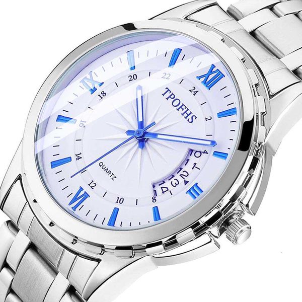 watches 2021 men's blue mirror business watch steel band calendar quartz 5m39, Slivery;brown
watches 2021 men's blue mirror business watch steel band calendar quartz 5m39, Slivery;brown