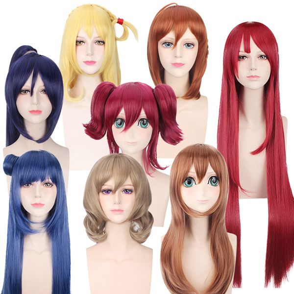cosplay wigs long curly clip on ponytails hair wig snthetic hairs for party natural looking wholesale, Black
cosplay wigs long curly clip on ponytails hair wig snthetic hairs for party natural looking wholesale, Black