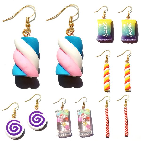 stud earring for women resin drop children custom made handmade cute girls cotton candy gift funny dangle earrings delivery 2022 smtlh, Golden;silver
stud earring for women resin drop children custom made handmade cute girls cotton candy gift funny dangle earrings delivery 2022 smtlh, Golden;silver