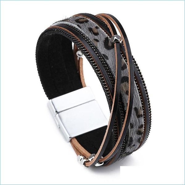 bangle bangle leopard print bracelets for women vintage leather mixed color creativity fashion jewelry simple personality bangles wh dhgtm, Black
bangle bangle leopard print bracelets for women vintage leather mixed color creativity fashion jewelry simple personality bangles wh dhgtm, Black