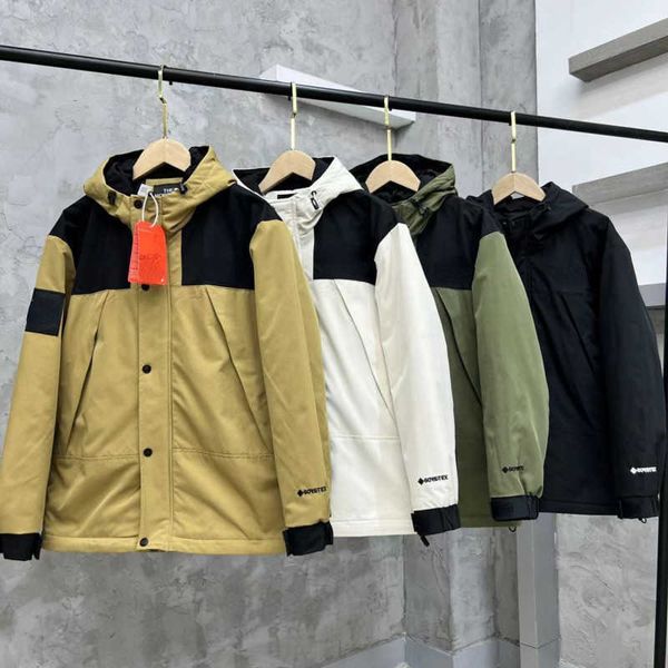outdoor sports mens jacket tn designer hooded jackets nylon waterproof coat men hoodie women zippered cardigan parka coats hip hop loose win, Black;brown