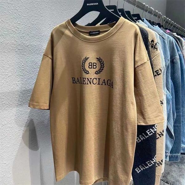 designer balencaigass mens t-shirts original b li classic chest bb ear of wheat print round neck short sleeve loose version tshirt, White;black
designer balencaigass mens t-shirts original b li classic chest bb ear of wheat print round neck short sleeve loose version tshirt, White;black