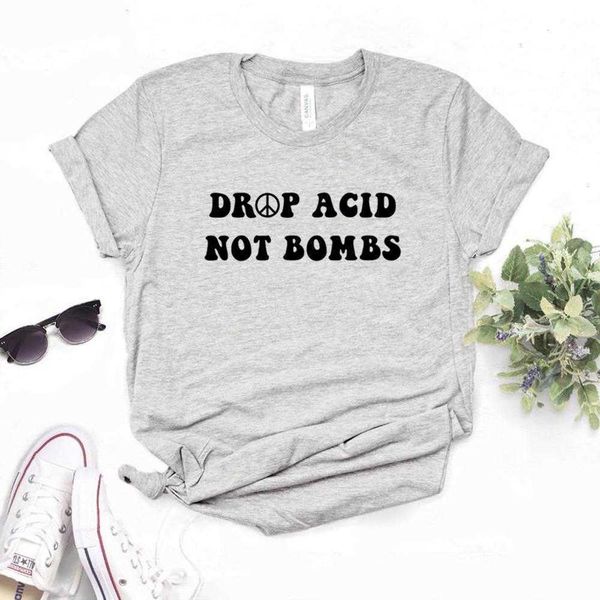drop acid not bombs womens t shirt women tshirts casual funny for lady tee, White
drop acid not bombs womens t shirt women tshirts casual funny for lady tee, White