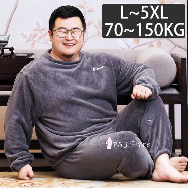 men's sleepwear large 5xl winter long thick warm flannel pajama sets men coral fleece sleepwear suit lounge homewear home clothes pjs p, Black;brown
men's sleepwear large 5xl winter long thick warm flannel pajama sets men coral fleece sleepwear suit lounge homewear home clothes pjs p, Black;brown