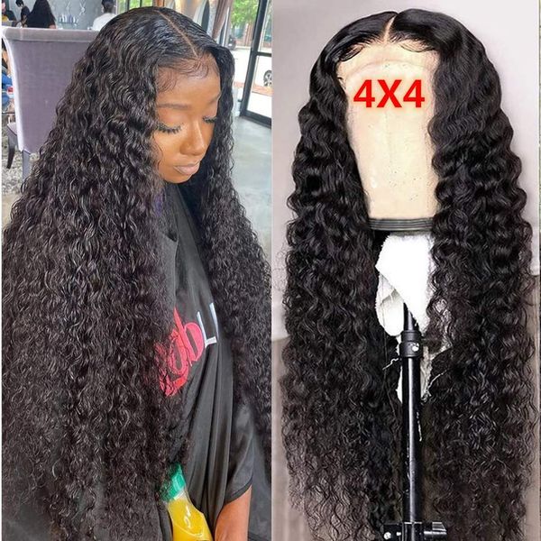 deep wave lace closure human hair wigs with baby hair pre plucked natural hairline for women, Black
deep wave lace closure human hair wigs with baby hair pre plucked natural hairline for women, Black