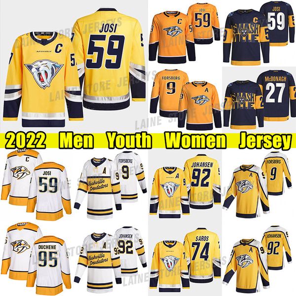 #59 roman josi reverse retro hockey jersey #9 filip forsberg predators#92 ryan johansen juuse saros ryan mcdonagh matt duchene mikael granlu, Black;red
#59 roman josi reverse retro hockey jersey #9 filip forsberg predators#92 ryan johansen juuse saros ryan mcdonagh matt duchene mikael granlu, Black;red