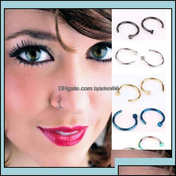 nose rings studs nose rings studs body jewelry trendy piercing jewellry fashion stainless steel open hoop ring earring fake non dr otyww, Silver
nose rings studs nose rings studs body jewelry trendy piercing jewellry fashion stainless steel open hoop ring earring fake non dr otyww, Silver